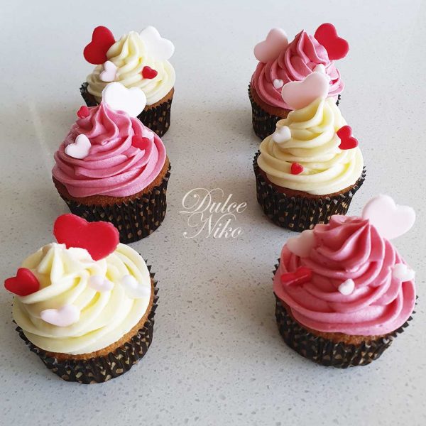 Cupcakes Corazones - Tienda de Dulces y Repostería