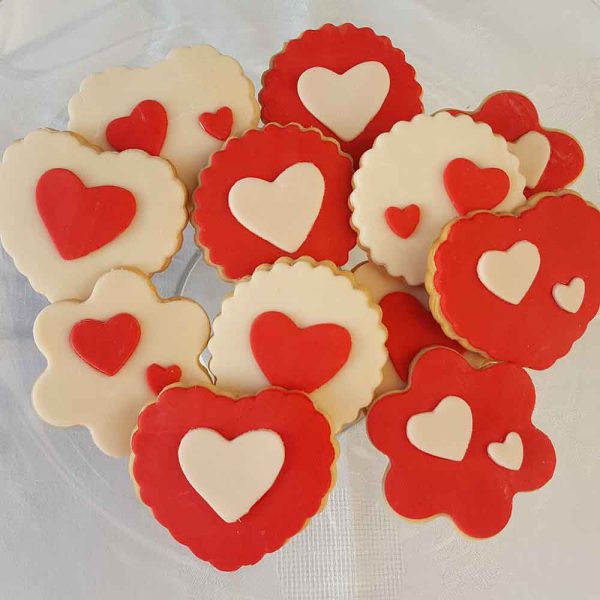 Caja de Regalo - Galletas de San Valentín - Tienda de Dulces y Repostería