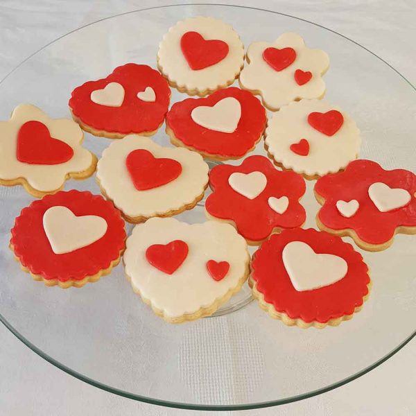 Caja de Regalo - Galletas de San Valentín - Tienda de Dulces y Repostería