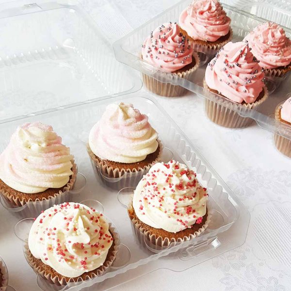 Cupcakes Simples con Frosting - Tienda de Dulces y Repostería