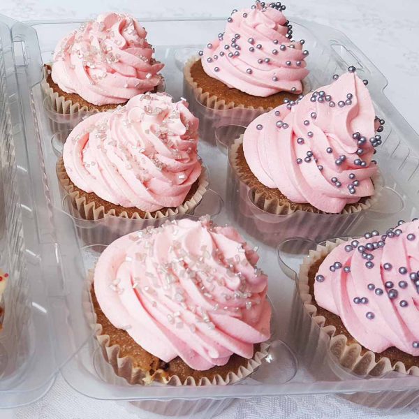 Cupcakes Simples con Frosting - Tienda de Dulces y Repostería