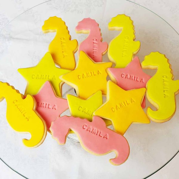 Galletas Marinas con Fondant - Tienda de Dulces y Repostería