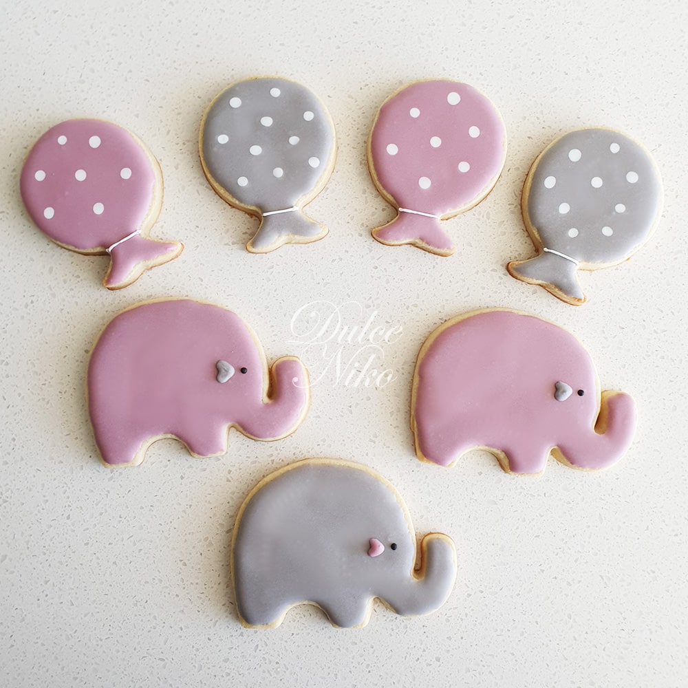 Galletas Elefantes y Globitos - Tienda de Dulces y Repostería