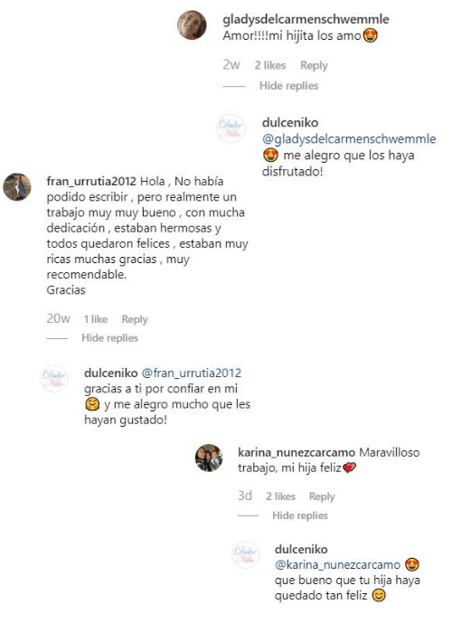 testimonios dulceniko