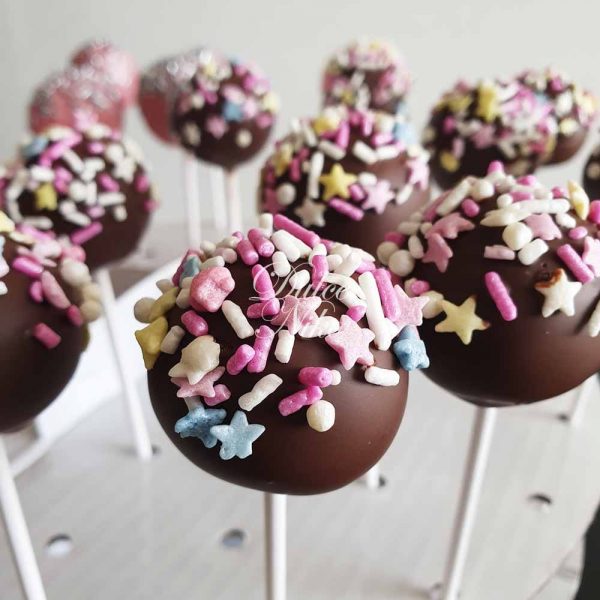 CakePops Estrellitas Fugaces - DulceNiko