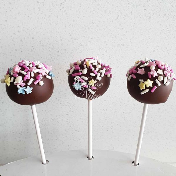 CakePops Estrellitas Fugaces - DulceNiko