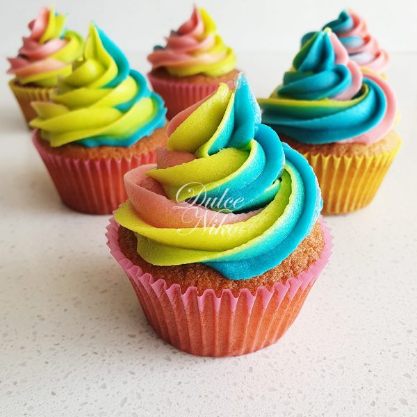 Cupcakes Fiesta Tricolor