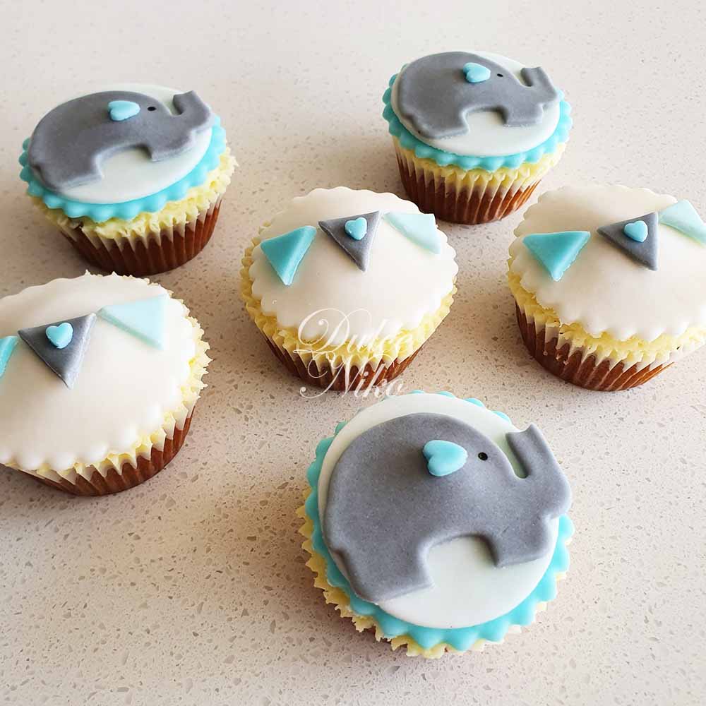 Cupcakes de Elefantitos - DulceNiko