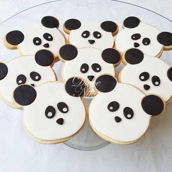 Galletas de Oso Panda - DulceNiko