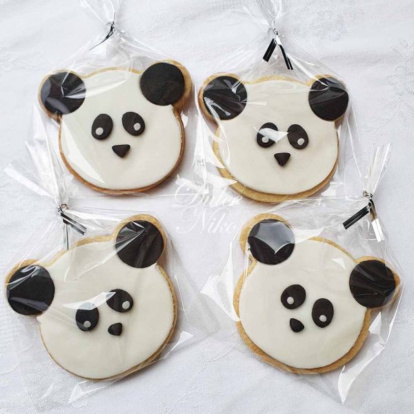 Galletas de Oso Panda - DulceNiko