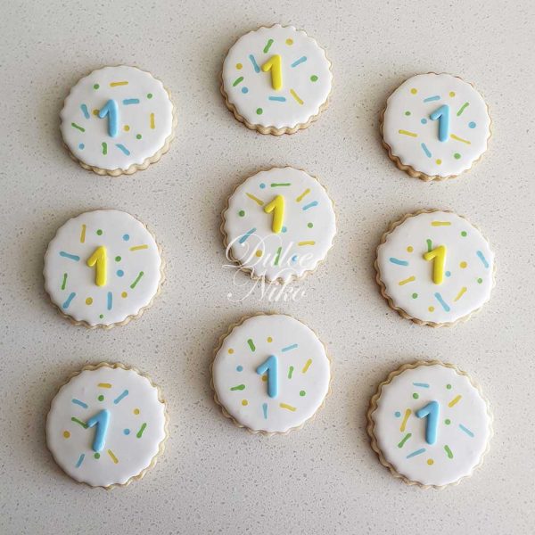 Galletas Números Mundo Unicornio - Tienda de Dulces y Repostería