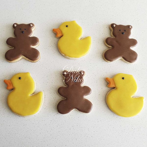 Galletas Patitos y Ositos - DulceNiko - Repostería y Dulces