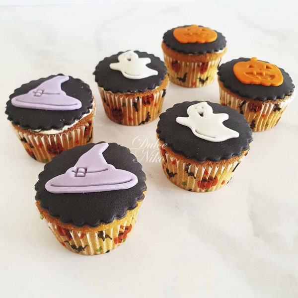 Cupcakes Halloween - DulceNiko